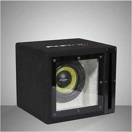 FOR X X-6.5D2 SUBWOOFER 16 cm in cassa Band Pass 800 watt 2X2Ω