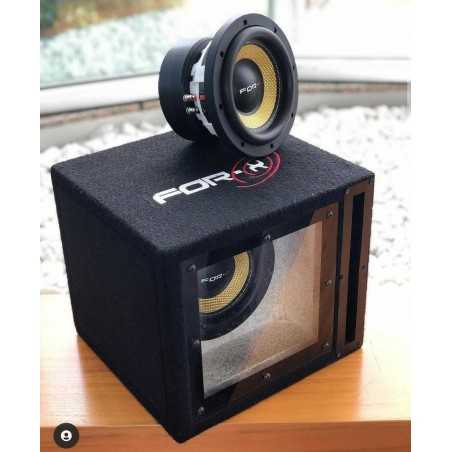 FOR X X-6.5D2 SUBWOOFER 16 cm in cassa Band Pass 800 watt 2X2Ω