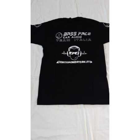 Gadget Pack FinizioPowerTeam Bass Face T-Shirts S Adesivo portachiavi Sacca Braccialetti