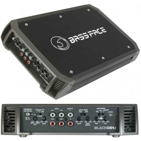 Blackdb4.1 BASS FACE Amplificatore 4 canali classe D fullrange 880 watt rms