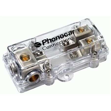 Phonocar 04497 Portafusibile Distributore 2 Uscite + Fusibili mini anl inclusi