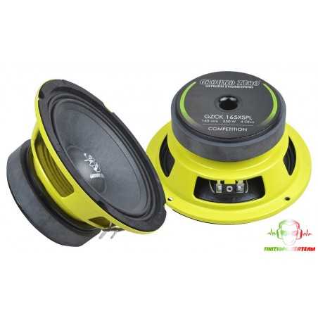 GROUND ZERO COPPIA Mid Woofer 16cm GZCK 165XSPL medio bassi 165mm