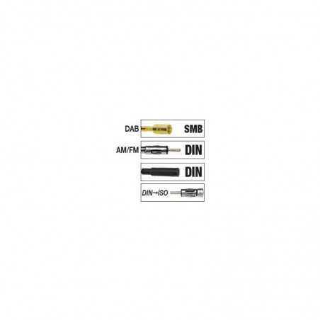 Phonocar 08948 Adattatore Antenna Auto DAB FAKRA Femmina a SMD Maschio