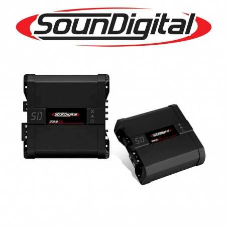 BassPack Ground Zero ZG 2 Subwoofer da 30 + Amplificatore SounDigital 1200 w rms