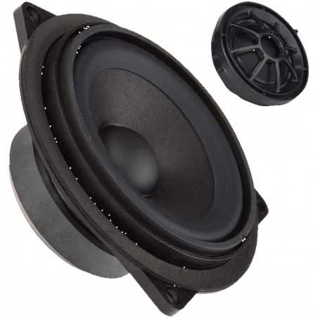 Ground Zero GZCS 100BMW-SQB - Altoparlanti a 2 vie, 10 cm, 100 Watt (RMS: 50 Watt), per BMW