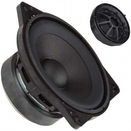 Ground Zero GZCS 100BMW-SQC - KIT Altoparlante a 2 vie, 10 cm, 100 Watt (RMS: 50 Watt), per BMW