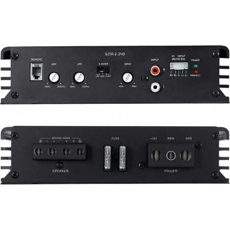 Amplificatore Ground Zero 2 canali GZIA 2.240 540 watt AUTO ON  high lev input