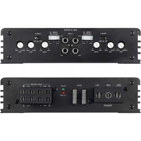 Amplificatore Ground Zero 4 canali GZIA 4.120 500 watt AUTO ON  high lev input