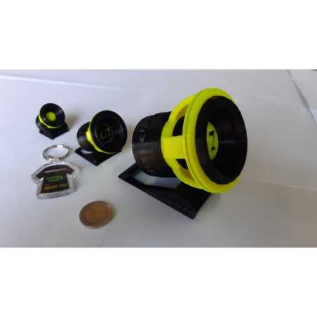 Set 3 pezzi Ground Zero Portachiavi Con Mini Subwoofer GROUND ZERO 3 misure e colori a scelta