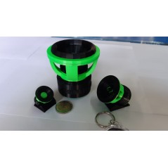 Set 3 Pezzi Ground Zero Portachiavi Con Mini Subwoofer GROUND ZERO 3 Misure E Colori A Scelta