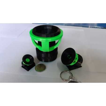 Set 3 Pezzi Ground Zero Portachiavi Con Mini Subwoofer GROUND ZERO 3 Misure E Colori A Scelta