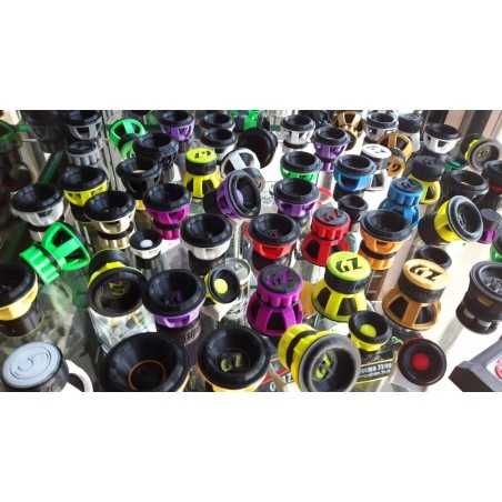 Set 3 Pezzi Portachiavi Con Mini Subwoofer 4cm Colori A Scelta