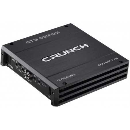 CRUNCH GTS2250 Amplificatore 2 Canali 2 x 75 Ω4  /  2x125 watts RMS 2 Ω