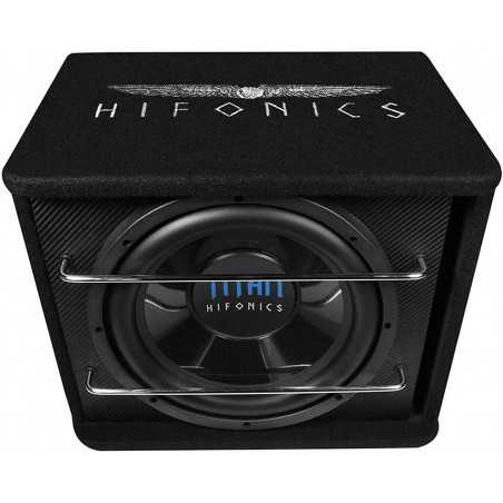 Subwoofer Hifonics TS300R sub in cassa reflex 800 Watt per auto BOX Compatto