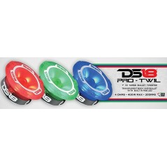 COPPIA Tweeter DS18 PRO TW110 Super Bullet audio SPL compressione DS 18 auto RGB