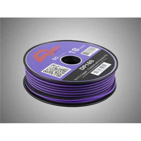 Bobina 50 metri Cavo di qualità 2 x 0.75mm OFC 100% RAME cavi casse bipolare DRAGSTER