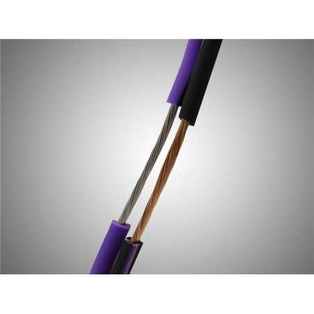 Bobina 50 metri Cavo di qualità 2 x 0.75mm OFC 100% RAME cavi casse bipolare DRAGSTER