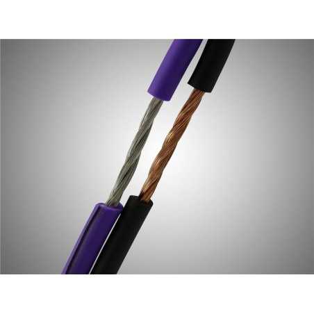 Bobina 50 metri Cavo di qualità 2 x 2,5mm OFC 100% RAME cavi casse bipolare DRAGSTER