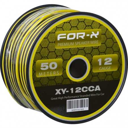 Bobina 50 metri Cavo 2 x 3,3mm cavi casse Altoparlanti bipolare FOR X