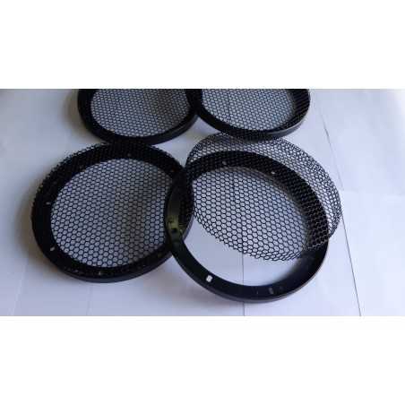 GZ  GS20 4 Griglie Altoparlanti 20 Cm Griglia Copri Casse Ø 200mm ( 4 Pezzi )