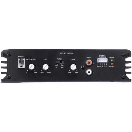 Amplificatore Ground Zero GZIA 1.1500D per Subwoofer 1500 watt monofonico Classe D