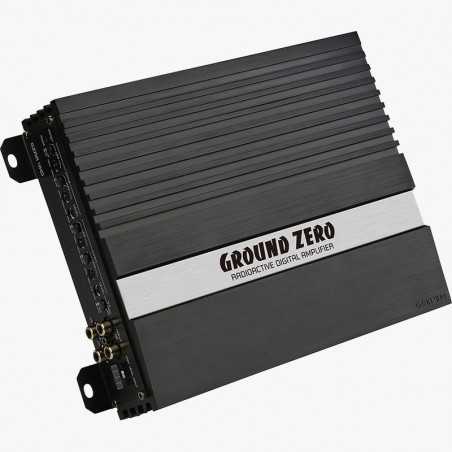 Amplificatore Ground Zero 4 canali GZRA 4HD 1400 Watt MAX Filtro per Subwoofer