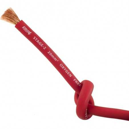Cavo Installazione 4 awg OFC 100% RAME 20 mm Cavi alimentazione positivo 20mm