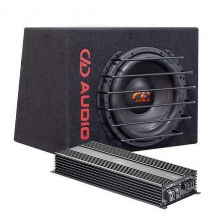 Basspack DD AUDIO Monster 6 Subwoofer in cassa + Amplificatore DD 1000 Watt rms