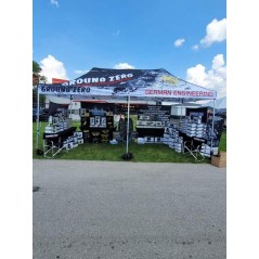 GAZEBO GROUND ZERO RICHIUDIBILE 3X6 METRI PIEGHEVOLE METALLO CON SACCA DI TRASPORTO