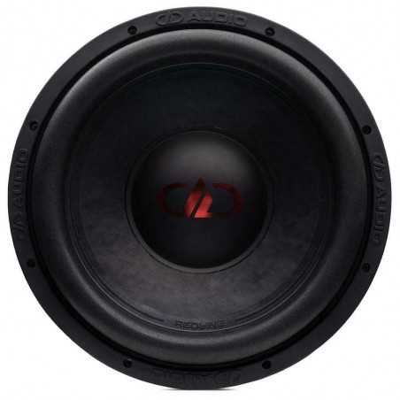 Subwoofer DD AUDIO Red Line 615e D4 38cm 2x4Ω 2400 Watt sub auto spl 38 cm auto