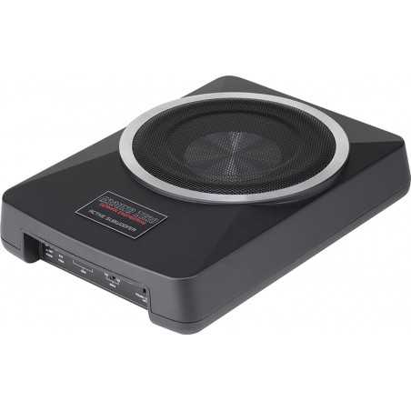 Subwoofer Ground Zero GZUB 800XACTII amplificato ultra piatto sotto sedile auto