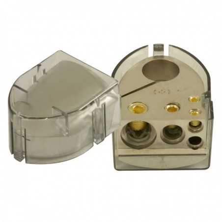 Coppia morsetti per batteria Positivo + Negativo  ( PBTN.1+ PBTP.1)   1x 0 awg - 1x 4 awg - 2x 8awg