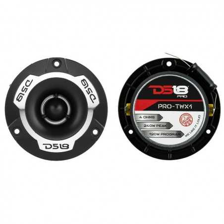 COPPIA Tweeter DS18 PRO-TWX1 Super Bullet audio sp l compressione DS 18 auto