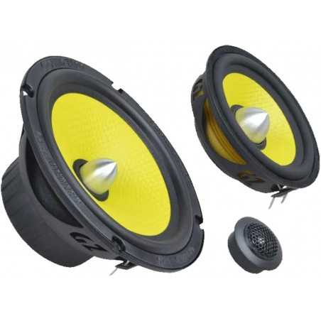 KIT ALTOPARLANTI Ground Zero GZTC 165.3-ACT Kit 3 Vie 16 Cm Predisposizione Auto