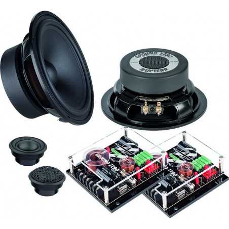 CASSE ALTOPARLANTI Ground Zero GZNC 1650SQ kit 2 vie 16 cm predisposizione