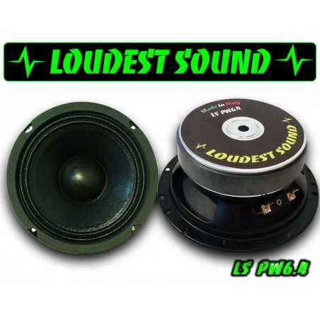 Kit SPL 2 vie 16cm Mid Woofer LOUDEST SOUND + Tweeter GROUND ZERO auto 165mm