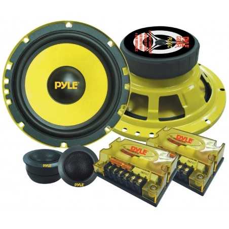 PYLE PLG6C Kit Altoparlanti 2 vie 16 cm CASSE 165mm x predisposizione auto