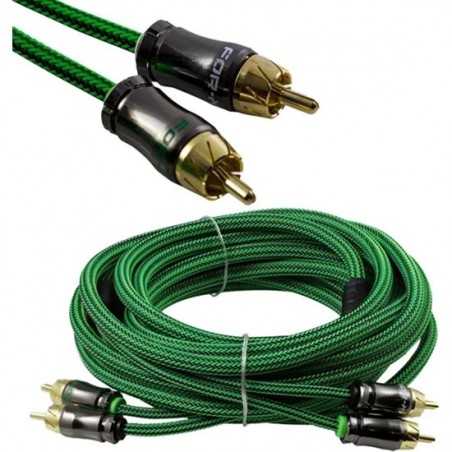FOR X Cavi RCA 5 mt High Quality X-1122 Cavo auto alta qualita Audiophile