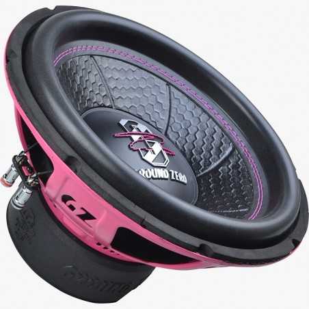 Subwoofer Ground Zero GZIW 12XSPL-D2 PINK 30 cm 2x2Ω 1000 watt sub auto spl