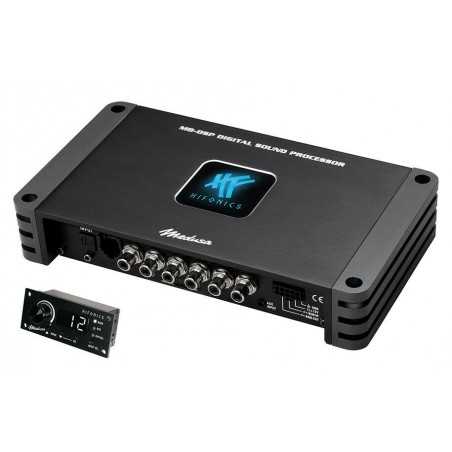 Hifonics Medusa M8-DSP Processore digitale 8 canali con telecomando DSP RC-TRX