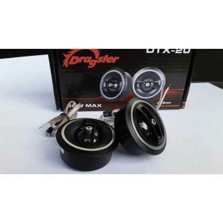 DRAGSTER DTX-20 Coppia Tweeter 110 w per predisposizioni auto 60 Watt autoradio