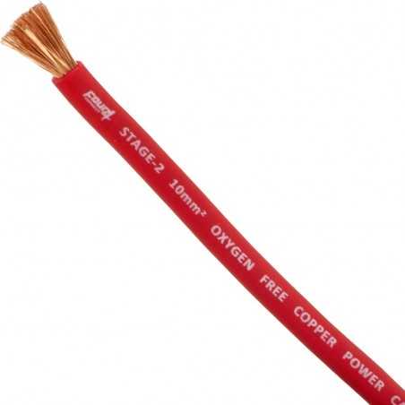 Cavo Installazione 10mm OFC 100% RAME 10 mm Cavi Alimentazione Positivo 7 Awg