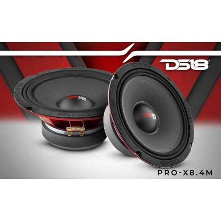 DS18 PROX8.4M COPPIA Mid Woofer 20 cm 275 Watt rms Medio bassi MIDWOOFER PRO