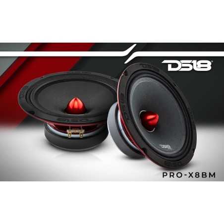 DS18 PROX8.4BM COPPIA Mid Woofer 20 cm 275 Watt rms Medio bassi MIDWOOFER PRO