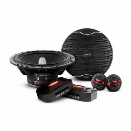 DS18 EXL-Soud Q 6.5C kit 2 vie 16 cm predisposizione auto CASSE ALTOPARLANTI