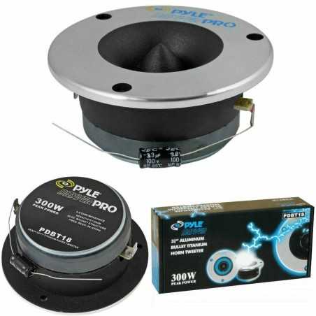 PYLE PDBT18  COPPIA  Tweeter Alta Efficienza Pro Neodimio 150 Watt 4Ω SPL