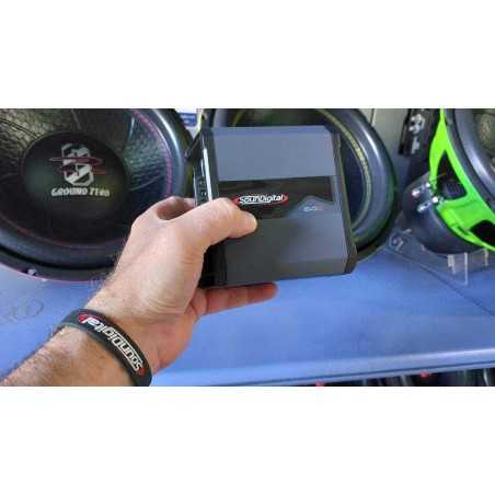 Amplificatore SounDigital SD 400.2 EVO5 2 Canali 400watt rms Super Compatto