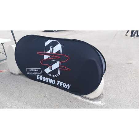 Ground Zero PopUp Display Big Banner GZ 200 x 100 cm con borsa di trasporto