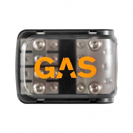 GAS Car Audio Portafusibile a 4 vie in 1x50  + 2X35 mm/ out 4x20 mm con fusibili