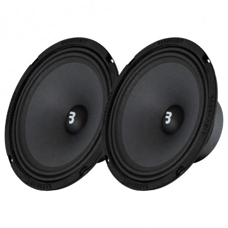 BASS HABIT SP165M COPPIA Mid Woofer 16 cm da predisposizione auto PRO 165mm